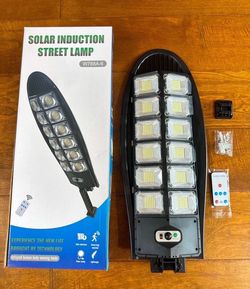 Solar Motion Sensor Lights Outdoor Street Lights with Multi-Angle Adjustable / 3 Lighting Modes IP65 Waterproof Security Flood Light for Front Door Ya