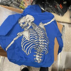 Blue Godspeed ride Or Die Hoodie 