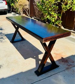 Tall dining table 24wx88Lx36H