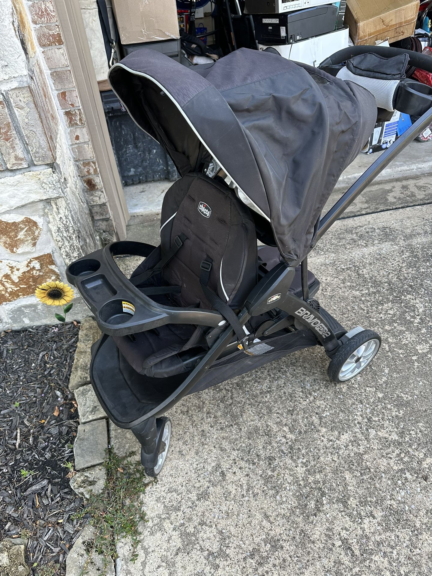 Chicco BravoFor2 Standing Sitting Double Stroller