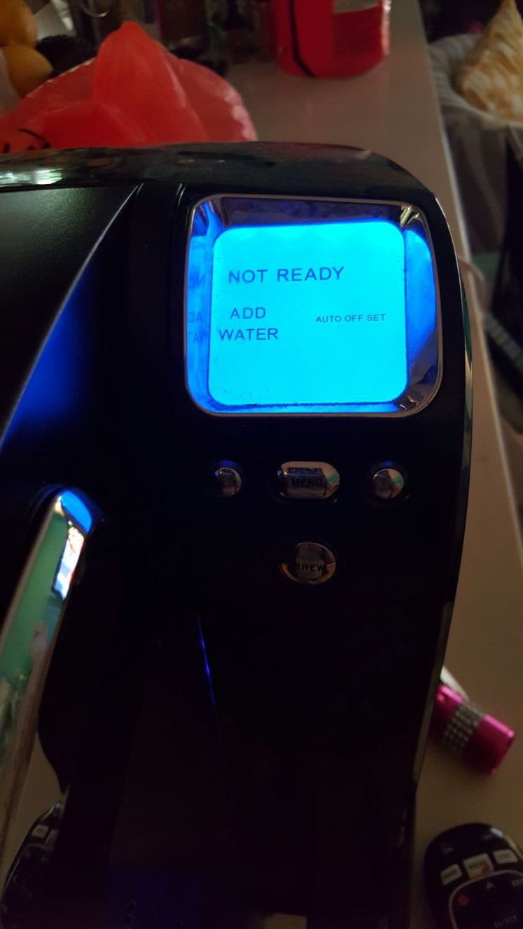 Keurig B70 coffee off the line for