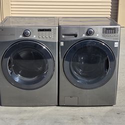 Washer and dryer electric