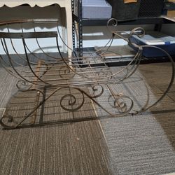 Rustic Metal Sleigh