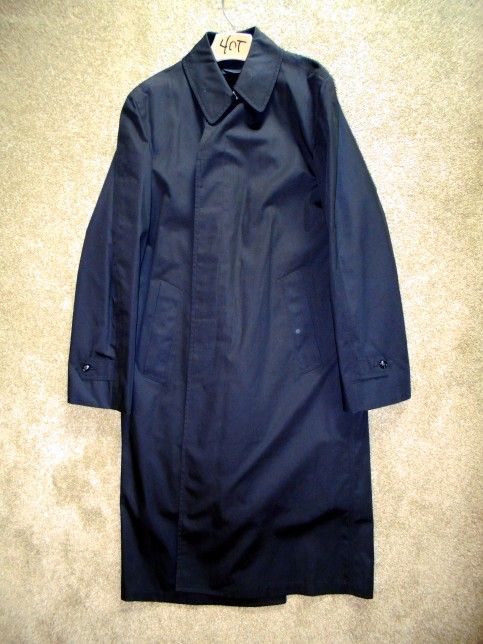 LONDON FOG MEN'S TRENCH RAIN OVERCOAT