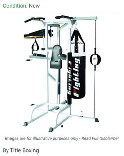 Boxing mma training station