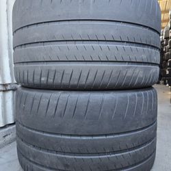 (2) 345 30 20 Michelin Tires 