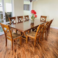 Dining Table 8 Person Dining Table & Chairs . Dining Table For 6 Or 8 