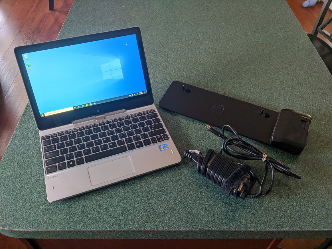 HP Revolve 810 2-in-1 Laptop w/Docking Station