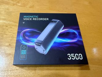 136GB Magnetic Voice Recorder – Voice Activated – Brand New