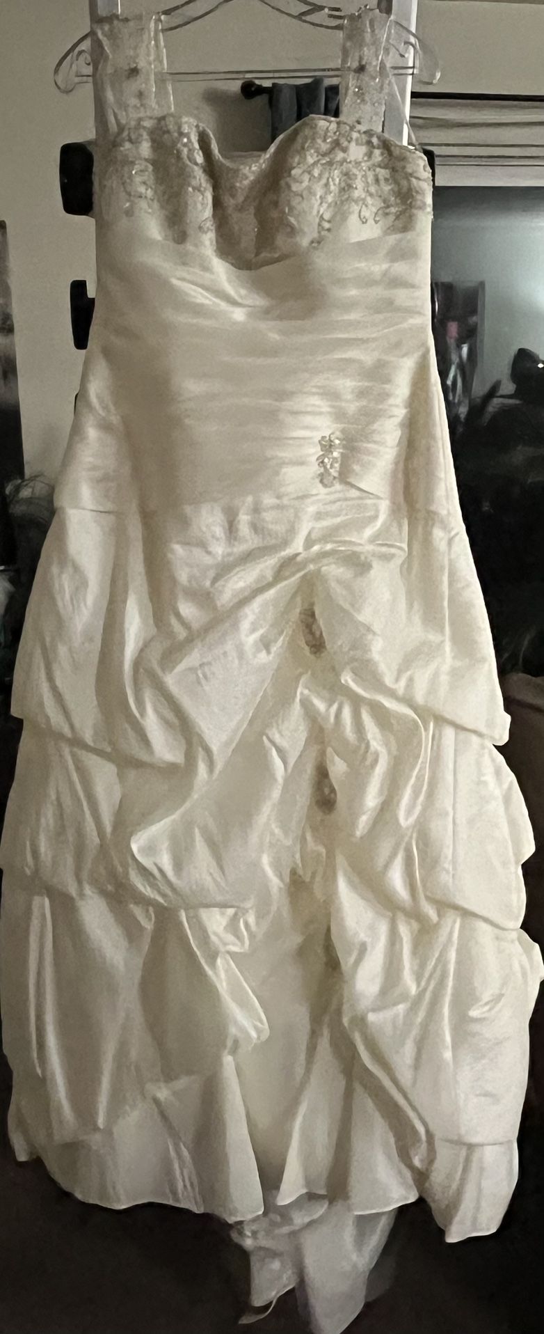 Mori Lee Wedding Gown Size 10 Altered 