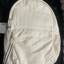 Pink New Backpack And Manney
