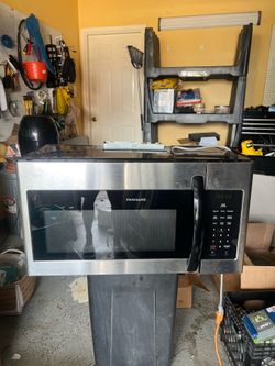 Over range microwave