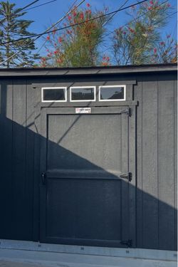 Tuff shed door