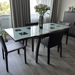 Glass Dining Table