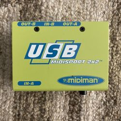 USB Midisport 2x2 Midiman 