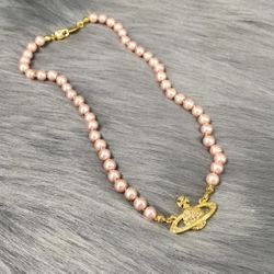 Vivienne Westwood Mini Bas Relief Choker in Gold
