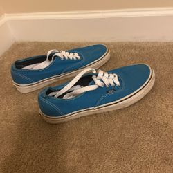 Men’s Blue Vans Size 10