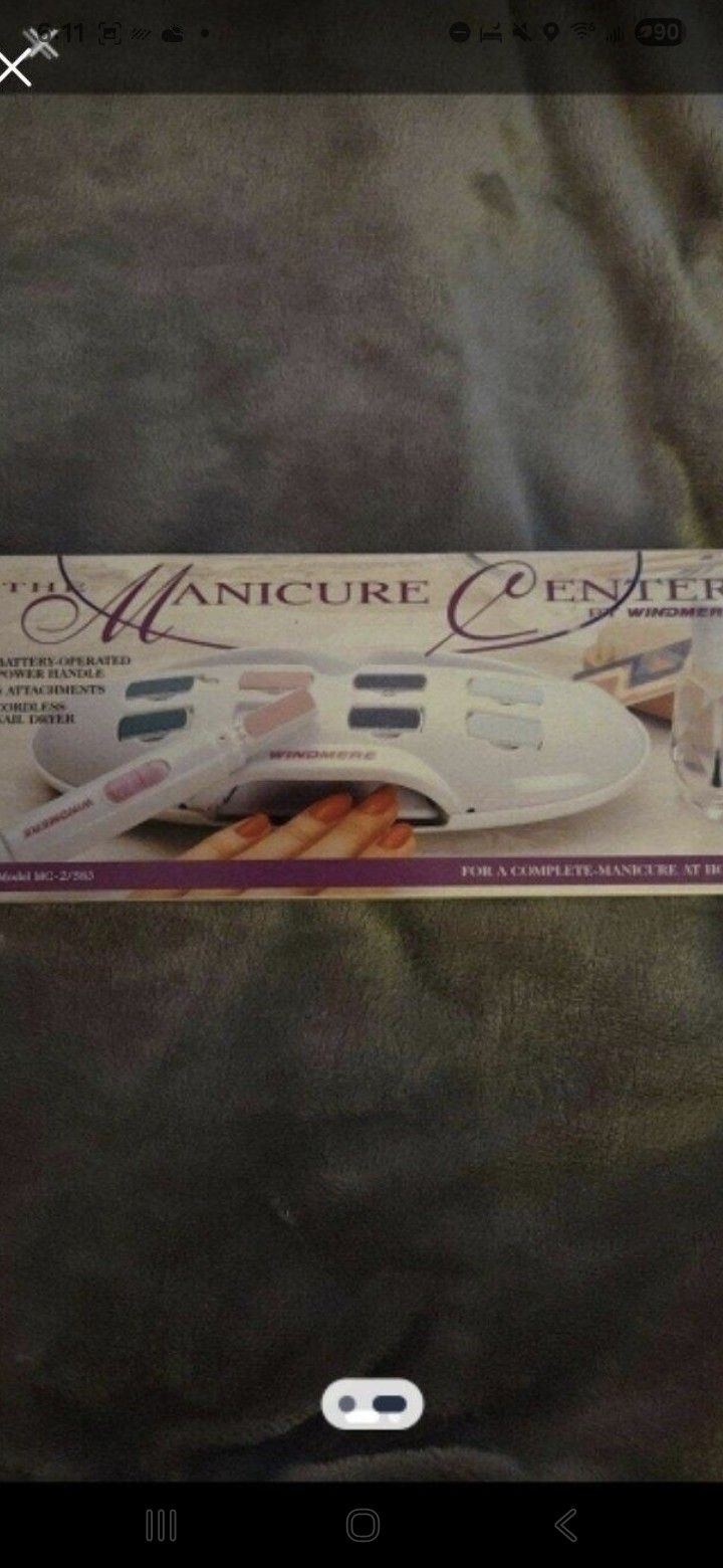 Windmere Manicure Center, Battery Operated, New in Box