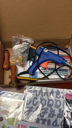 Scrapbooking, Journaling & Wax Seal Craft Bundle – Mostly NEW!