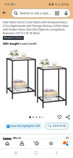 End Table (2 Pcs Per Box) BRAND NEE