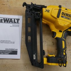 DeWALT DCN660B 20V MAX XR 16 Gauge Angled Finish Nailer