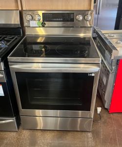 Electric Stove Range LG stainless steel 30 inch wide