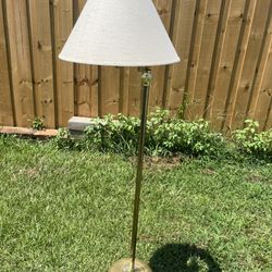 Vintage Brass Swing-arm Lamp 