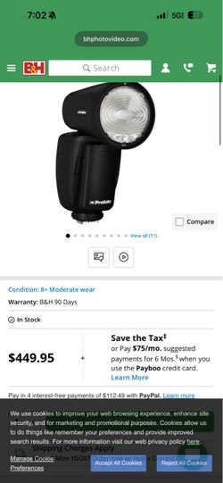 External flash for nikon cameras