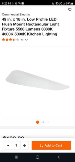 4 Ft  LED CEILING LIGHT 