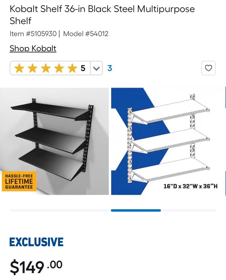 Garage/basement Shelf Organizer