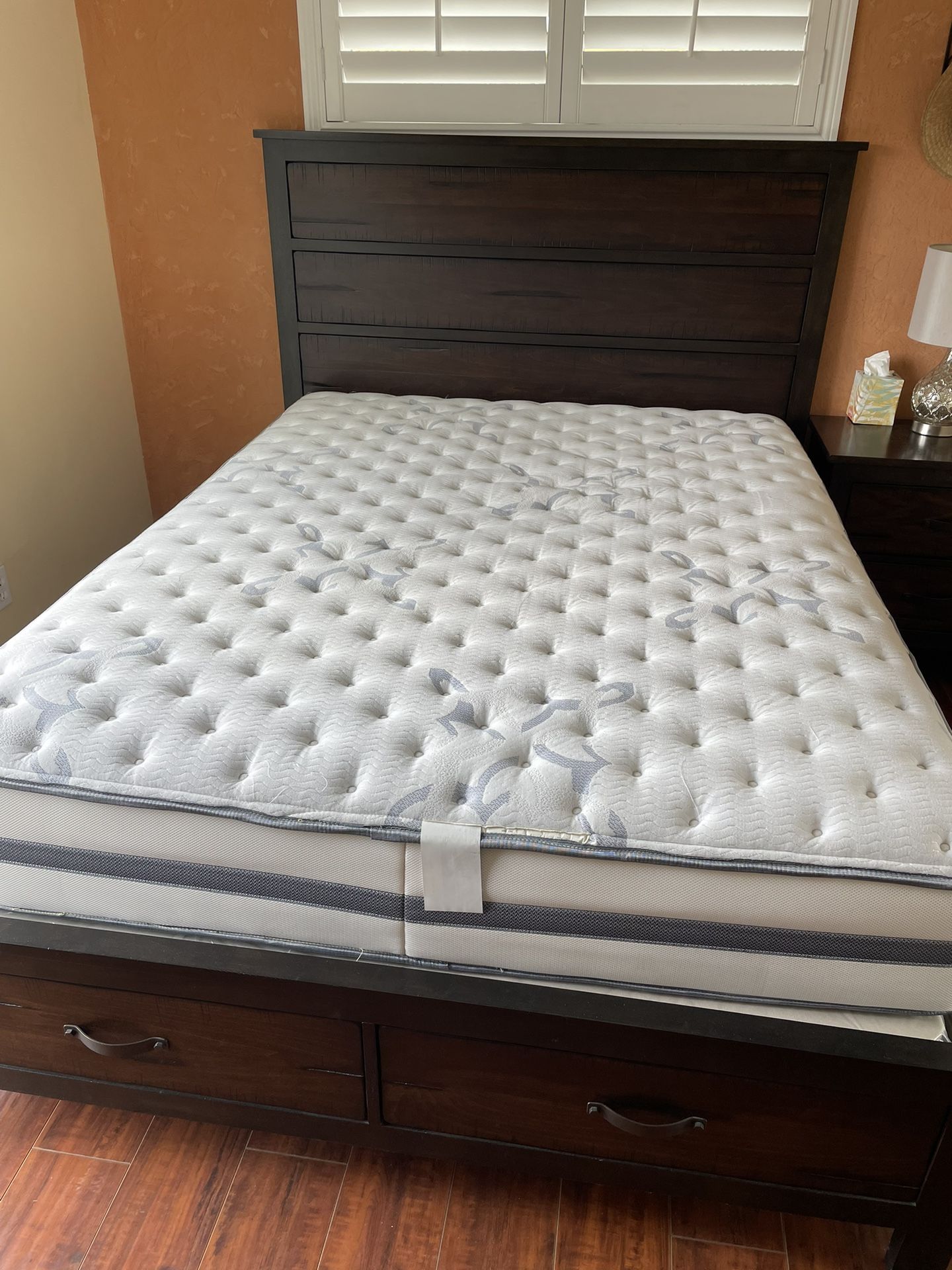 Bed Frame With Mattress