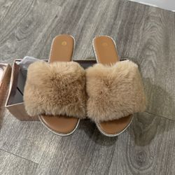 Plush Sandals