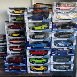 Toy Cars 1/18 New  40$ Each