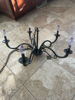 Chandelier ( Pottery Barn )