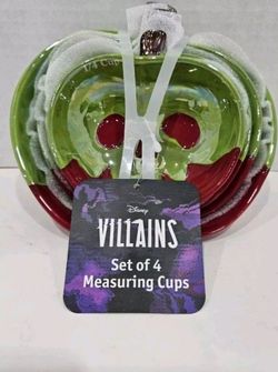 Disney Villains Poison Apple Measuring Cups