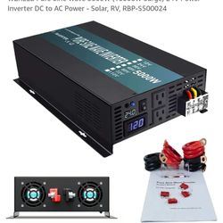 5000 W /24 V Power Inverter DC To AC Power