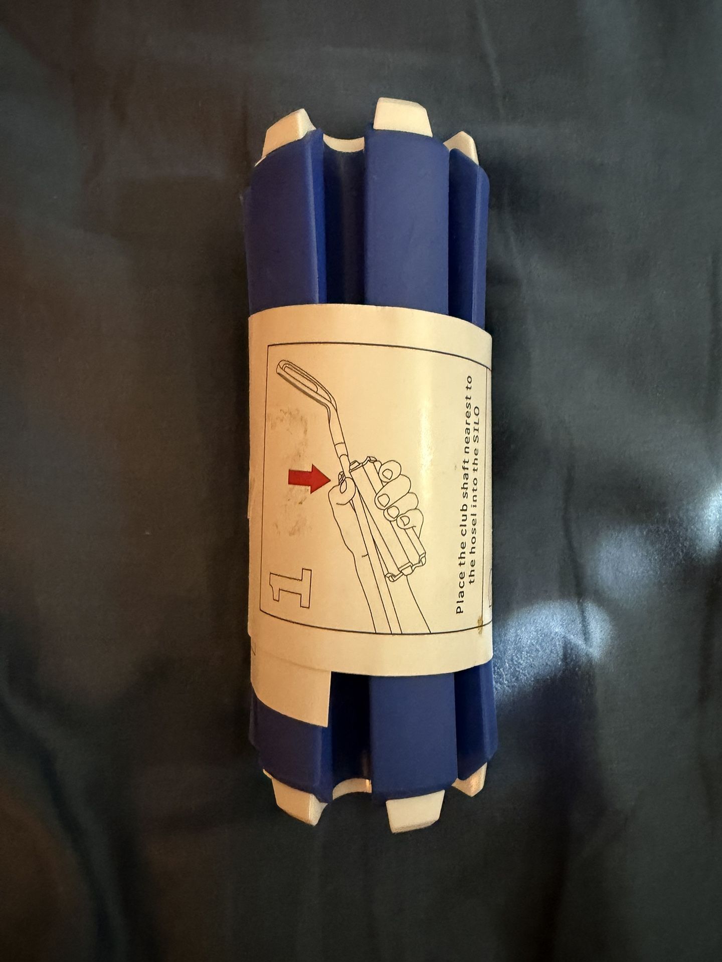 Silo Golf Club Carrier, Royal Blue/Titanium White