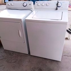 GE Washer And GAS Dryer 
