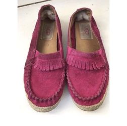 Ugg moccasins girls kids 13