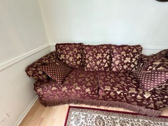 Beautiful vintage style floral sofa