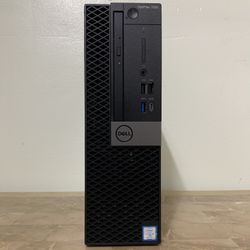 DELL Optiplex 7060 SFF Core i7 8th gen. 32GB RAM 512GB SSD Windows 11 dual display desktop computer
