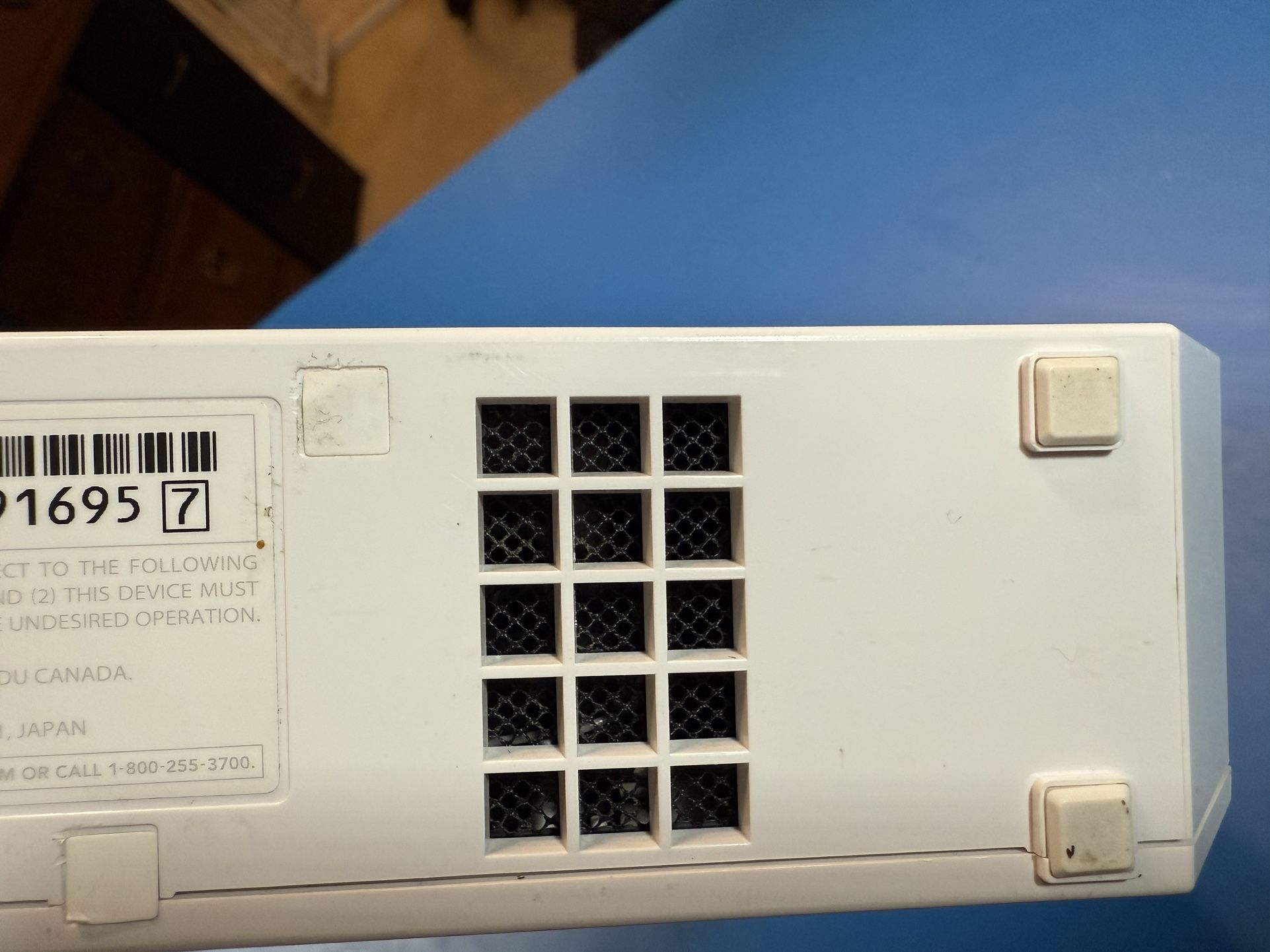 White Nintendo Wii RVL 001 (GameCube Compatible) Refurbished Tested & Working