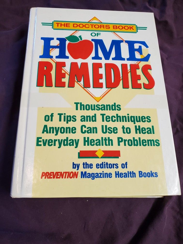 Home Remedies Hard Cover Book