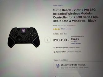 Turtle Beach Victrix Pro BFG controller new Xbox cash or trade