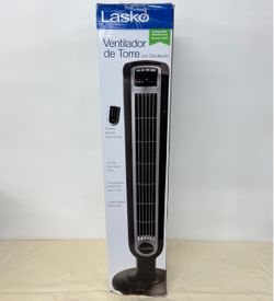 Lasko 36” Oscillating Tower Fan with Remote Control Timer 3 Speeds New