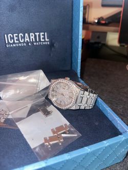 MOISSANITE DIAMOND WATCH ICE CARTEL