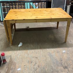 Solid Pine Kitchen Table