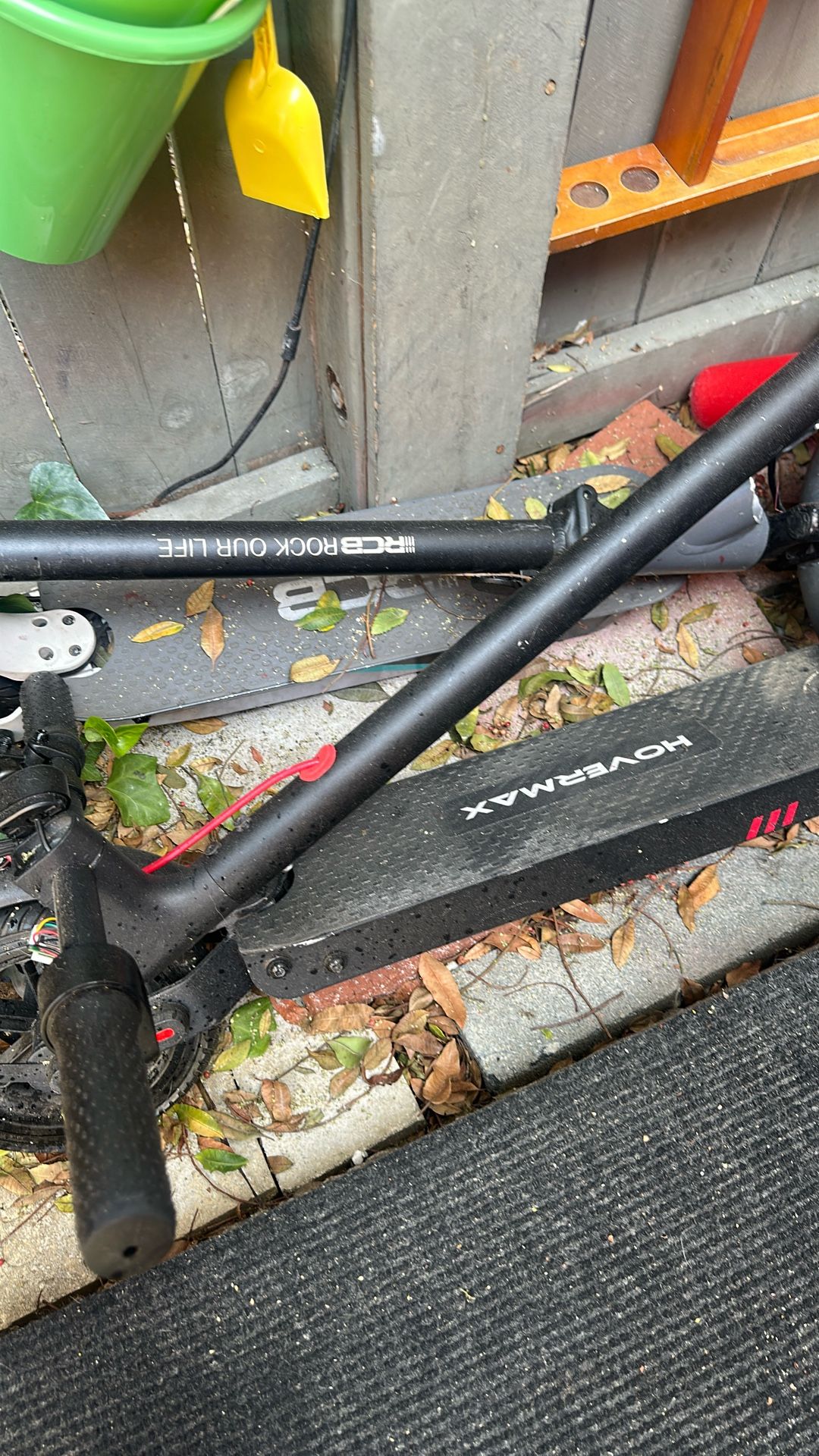 2 Broken Electric Scooters