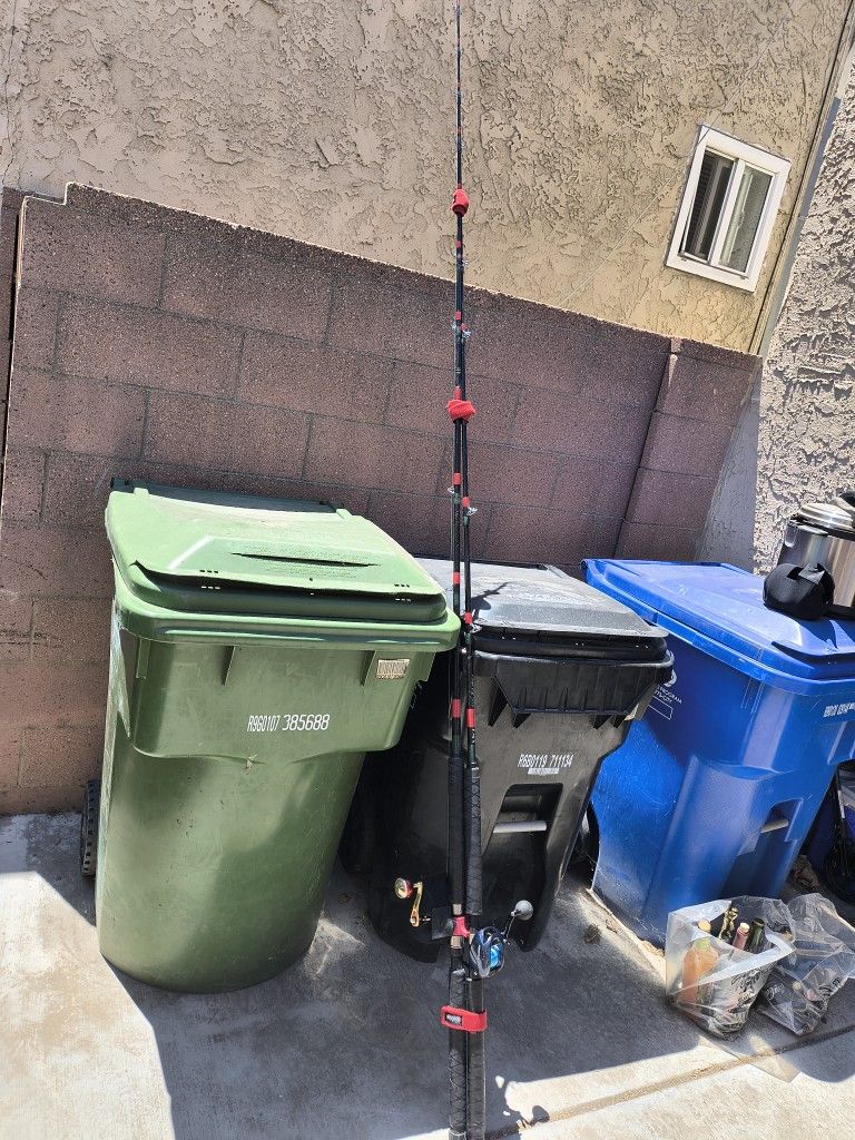 Fishing Rod And Reels And Lures 