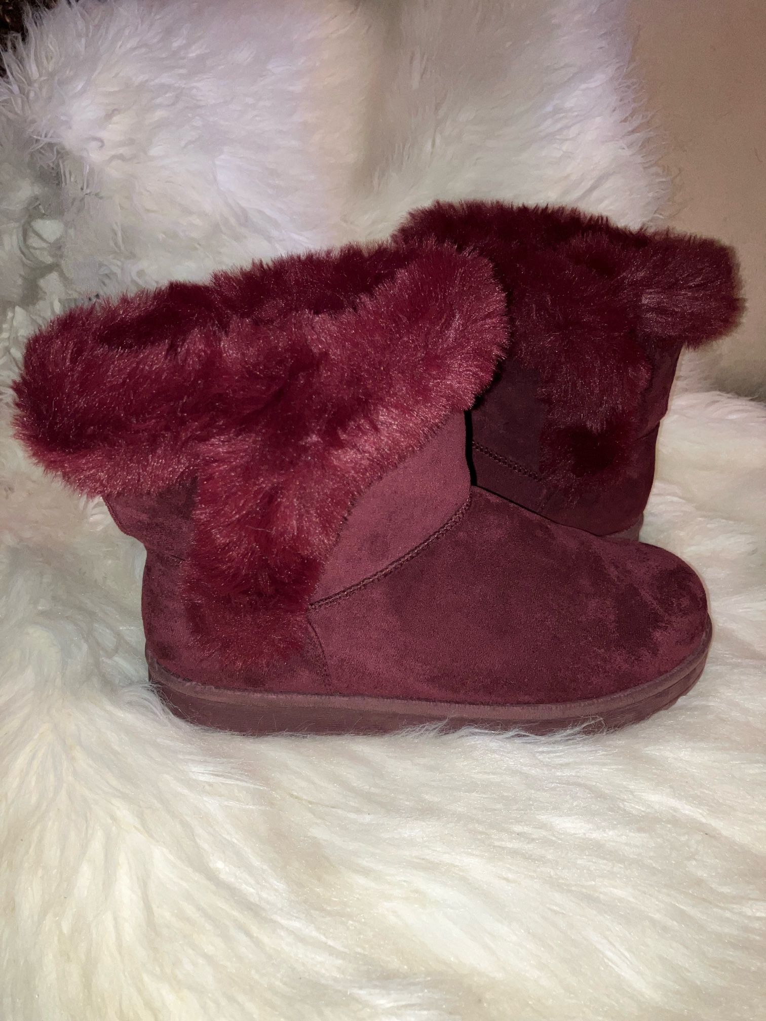 SO® Paulina Women's Faux-Fur Winter Boots